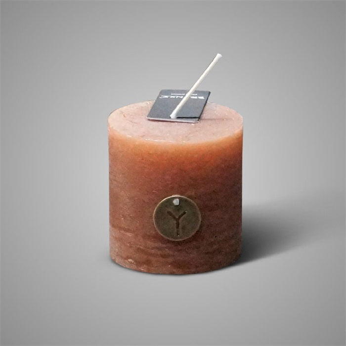 Brynxz rustic Candle Bric 7x7 cm