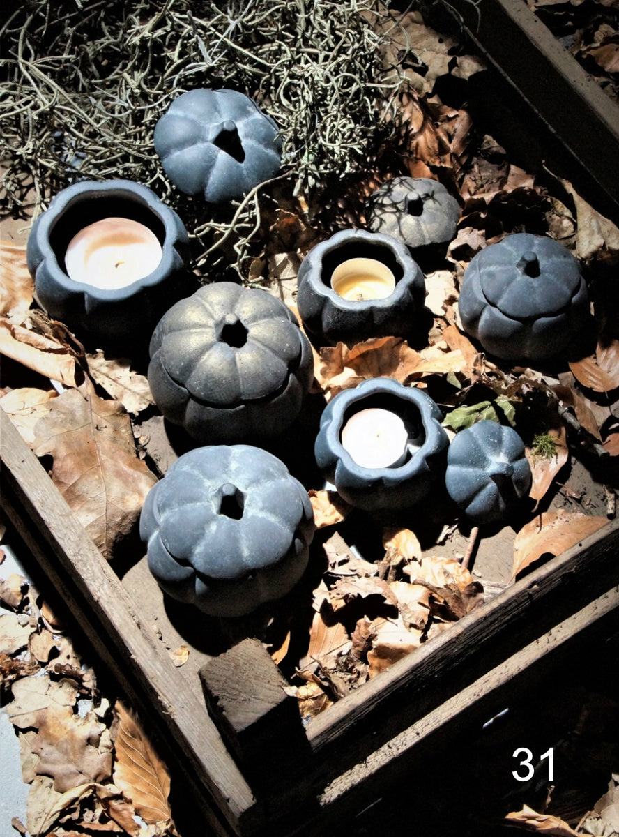 Brynxz Tealightholder Pumpkin set van 2 MV